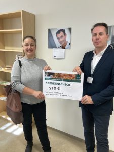 Bettina Szabo (Verein Startklar) und Damian Hartmann